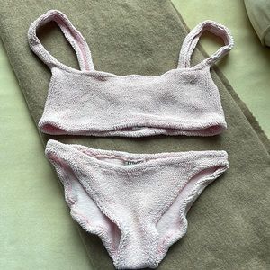 Hunza G Xandra bikini set in color light pink